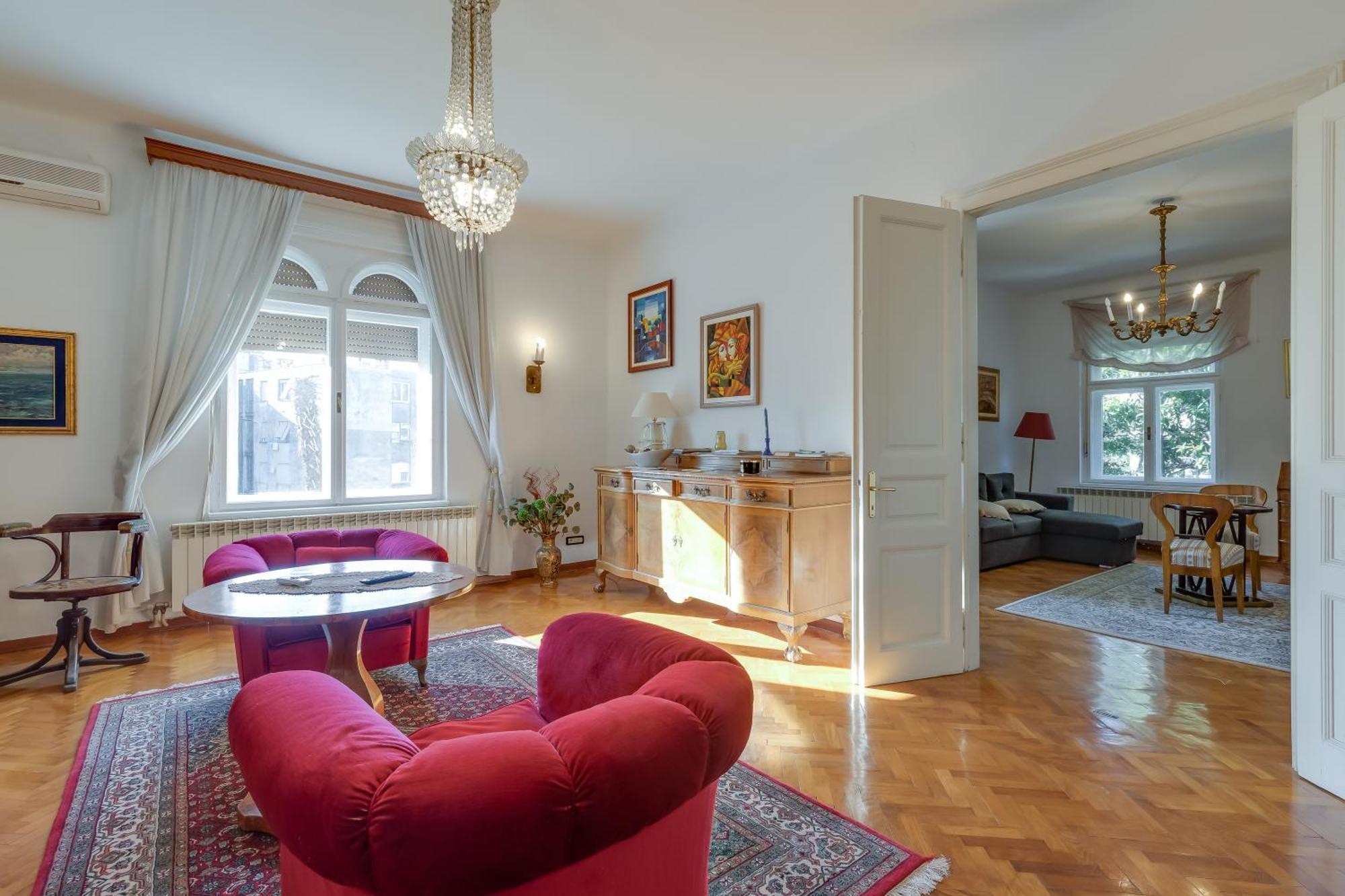 City Apartment With Garden - Happy Rentals Rijeka Exteriör bild