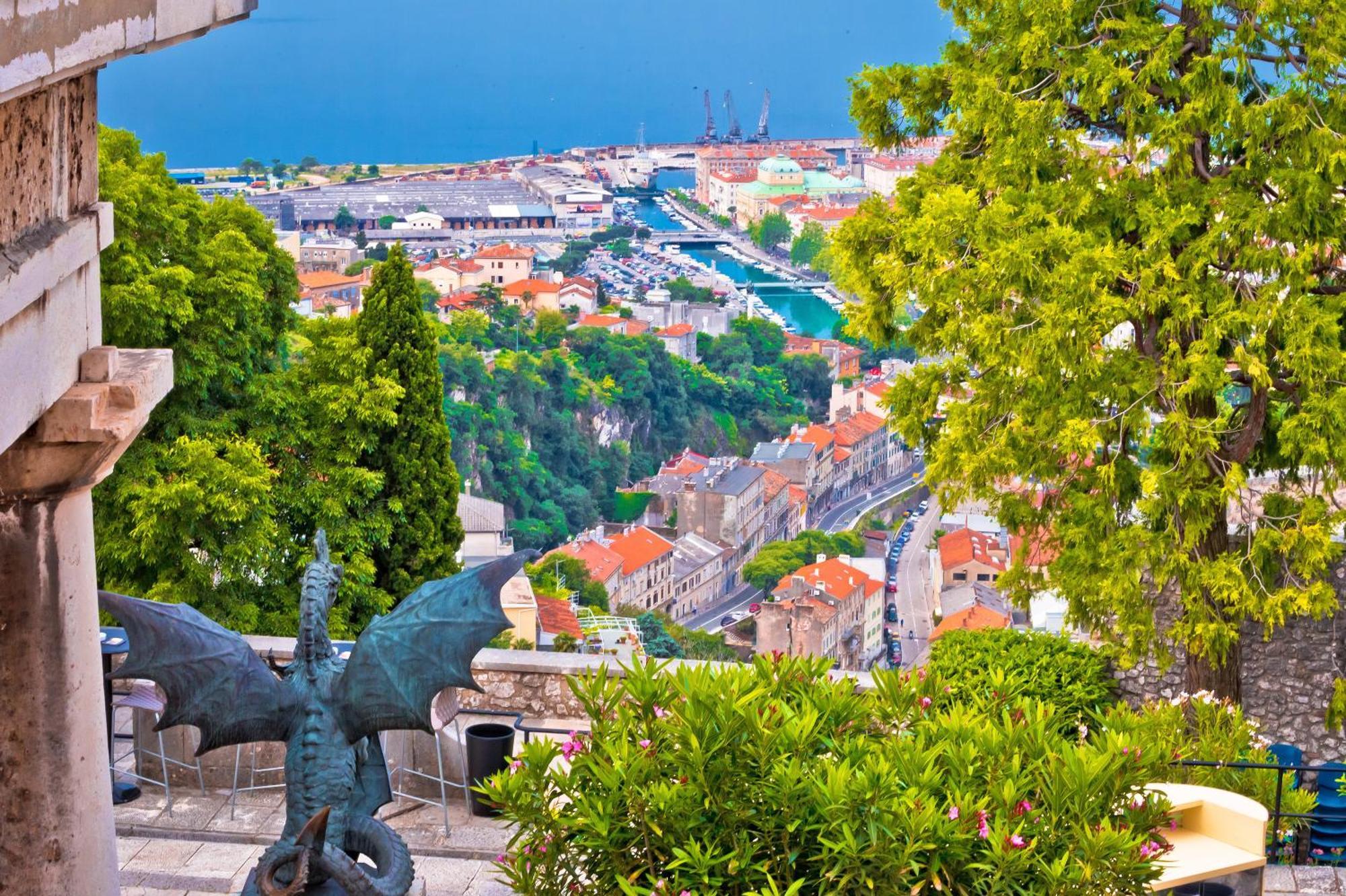City Apartment With Garden - Happy Rentals Rijeka Exteriör bild